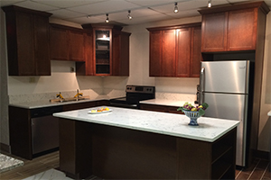 Cabinets and Quartz Sample Kitchen